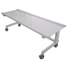 mobile transparent acrylic radiology table for x ray